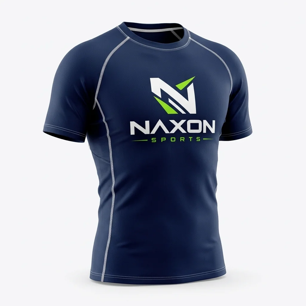 Custom compression shirt by Naxon Sports