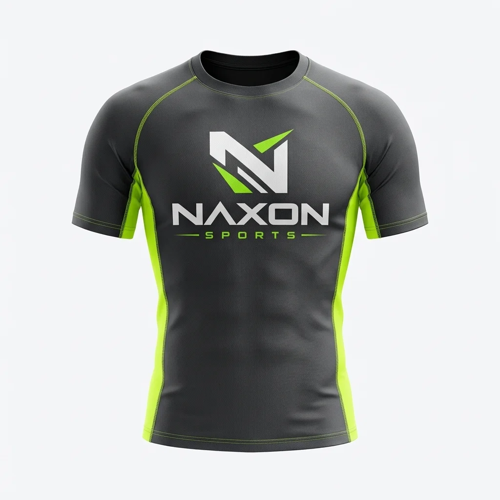 Custom compression shirt by Naxon Sports
