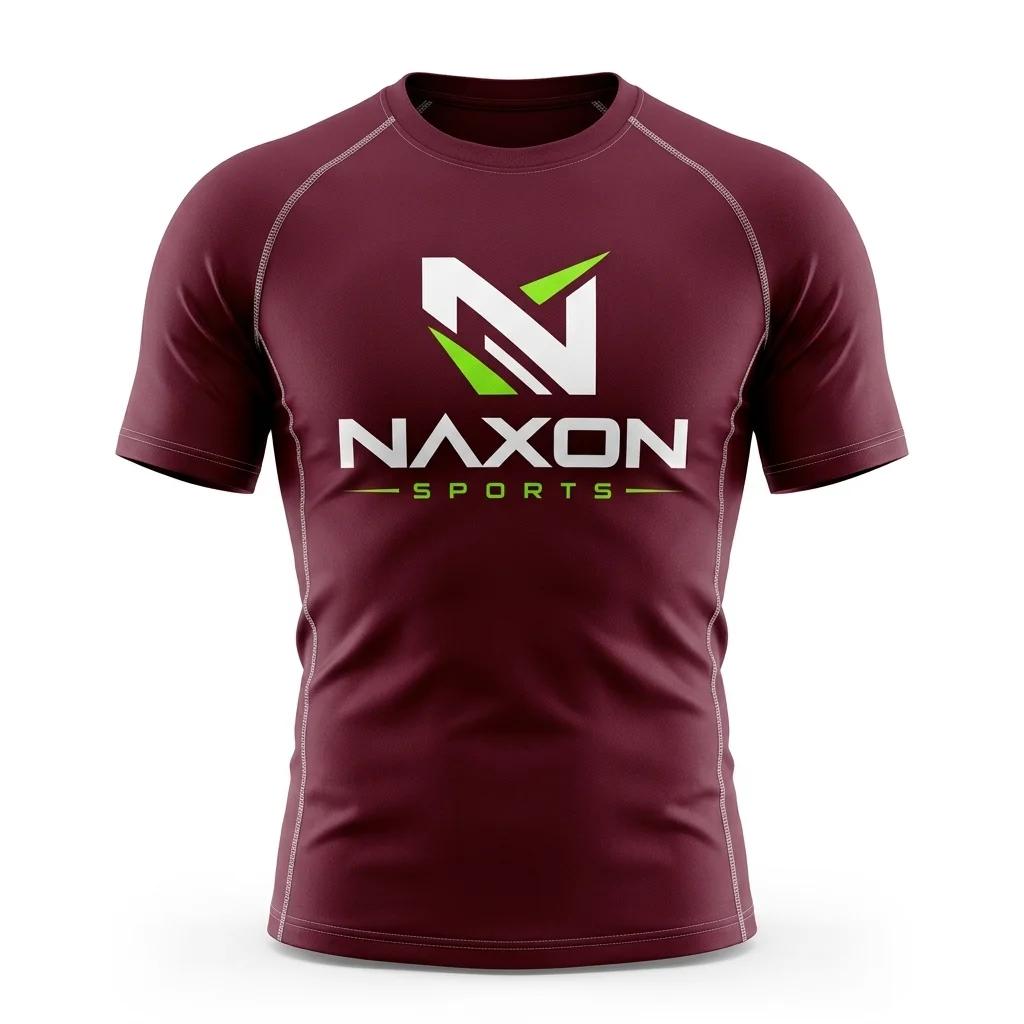 Custom compression shirt by Naxon Sports