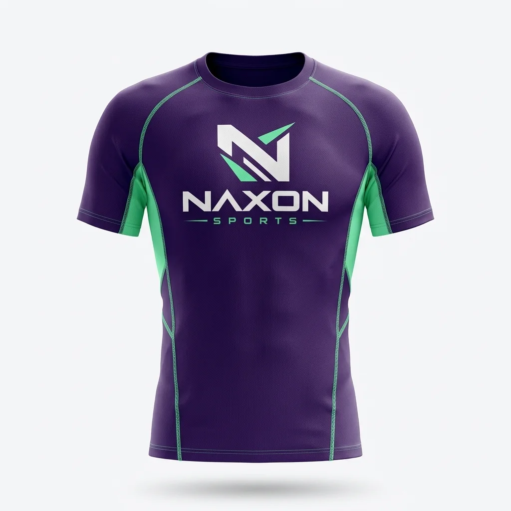 Custom compression shirt by Naxon Sports
