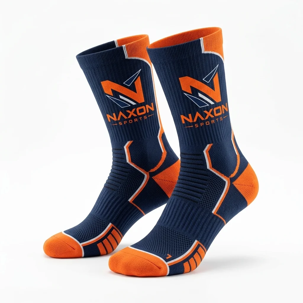 Custom compression sports socks by Naxon Sports