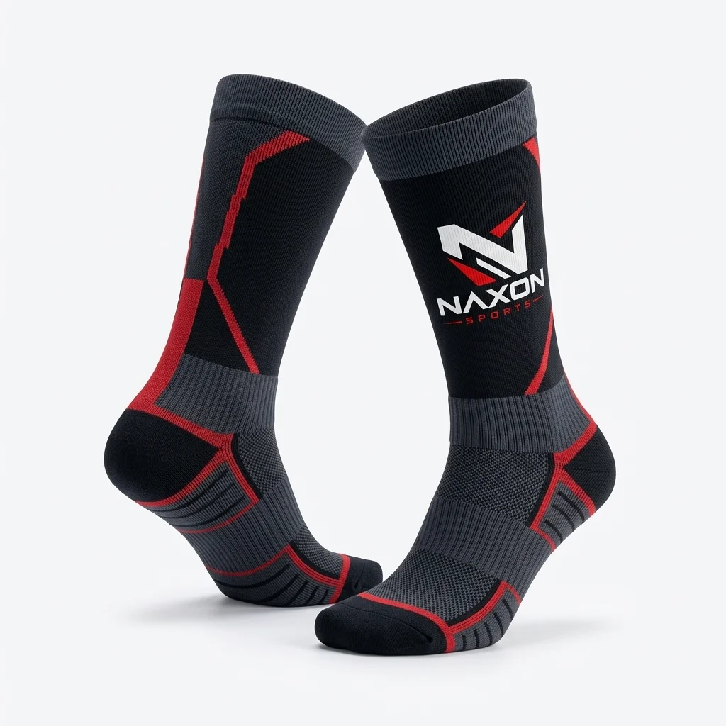 Custom compression sports socks by Naxon Sports