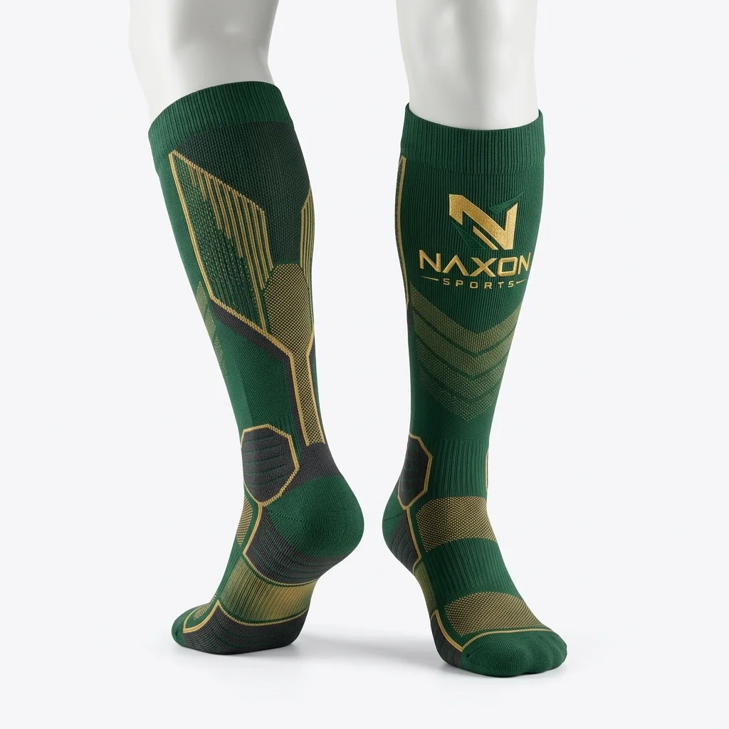 Custom compression sports socks by Naxon Sports