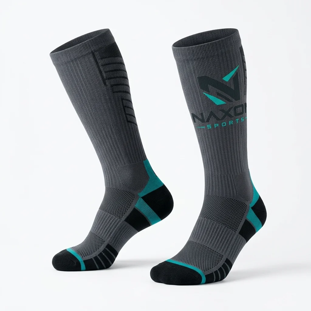 Custom compression sports socks by Naxon Sports