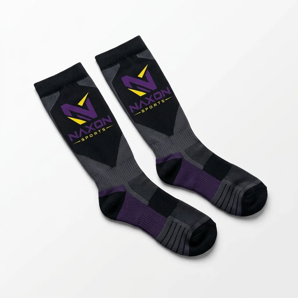 Custom compression sports socks by Naxon Sports