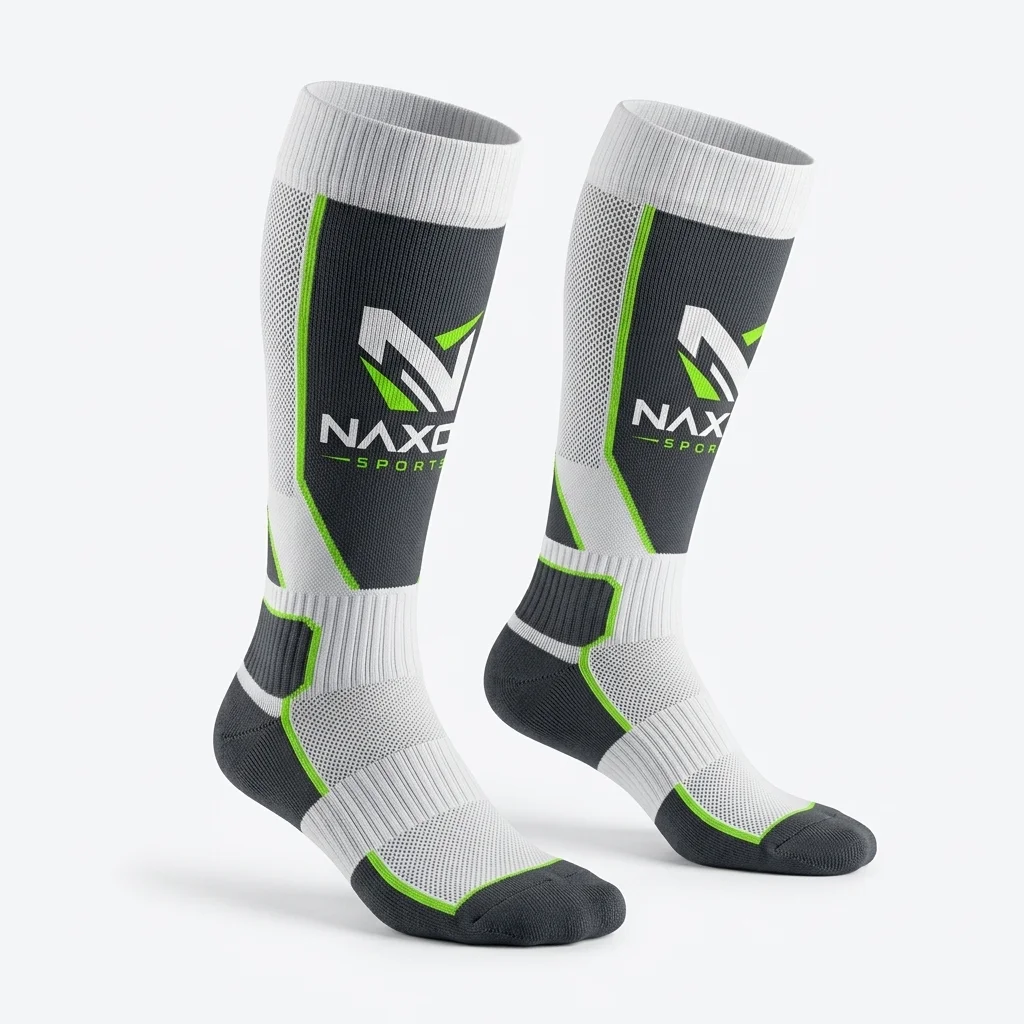 Custom compression sports socks by Naxon Sports