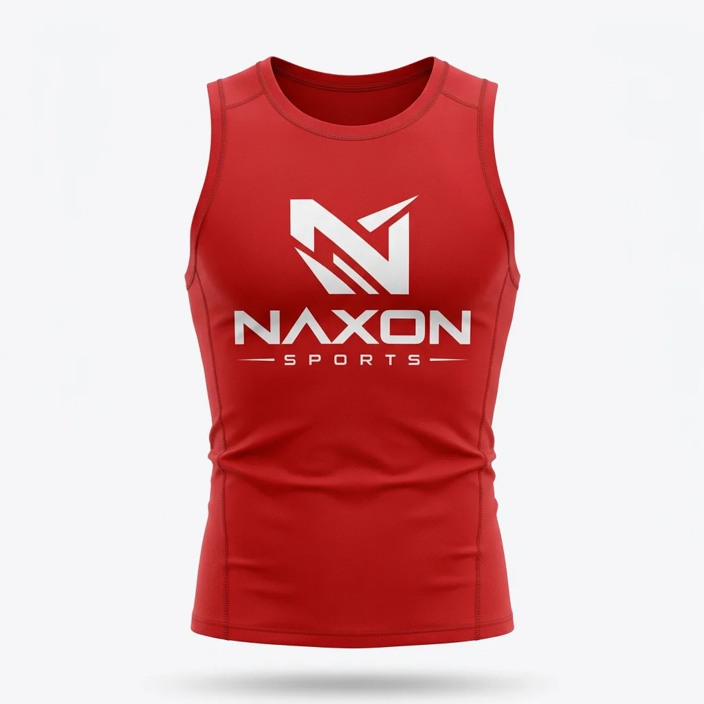 Custom compression tank top by Naxon Sports