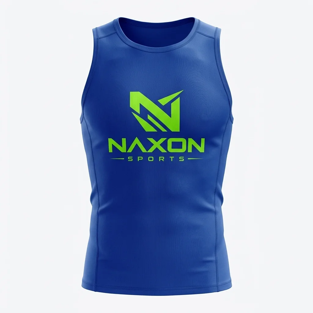 Custom compression tank top by Naxon Sports