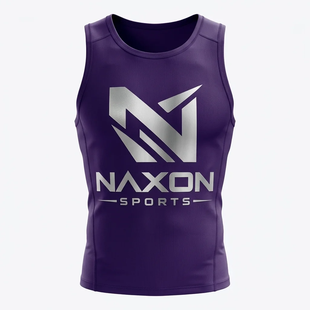 Custom compression tank top by Naxon Sports