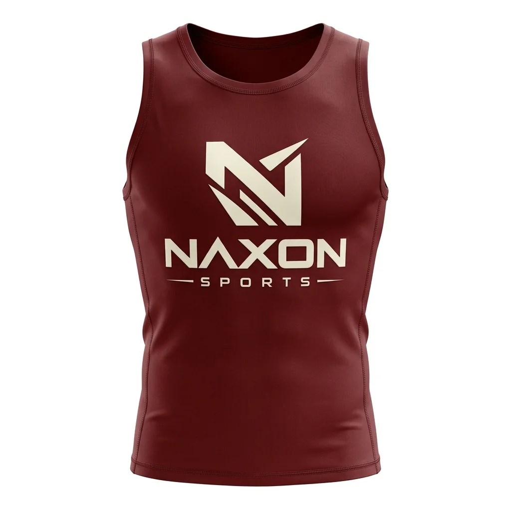 Custom compression tank top by Naxon Sports