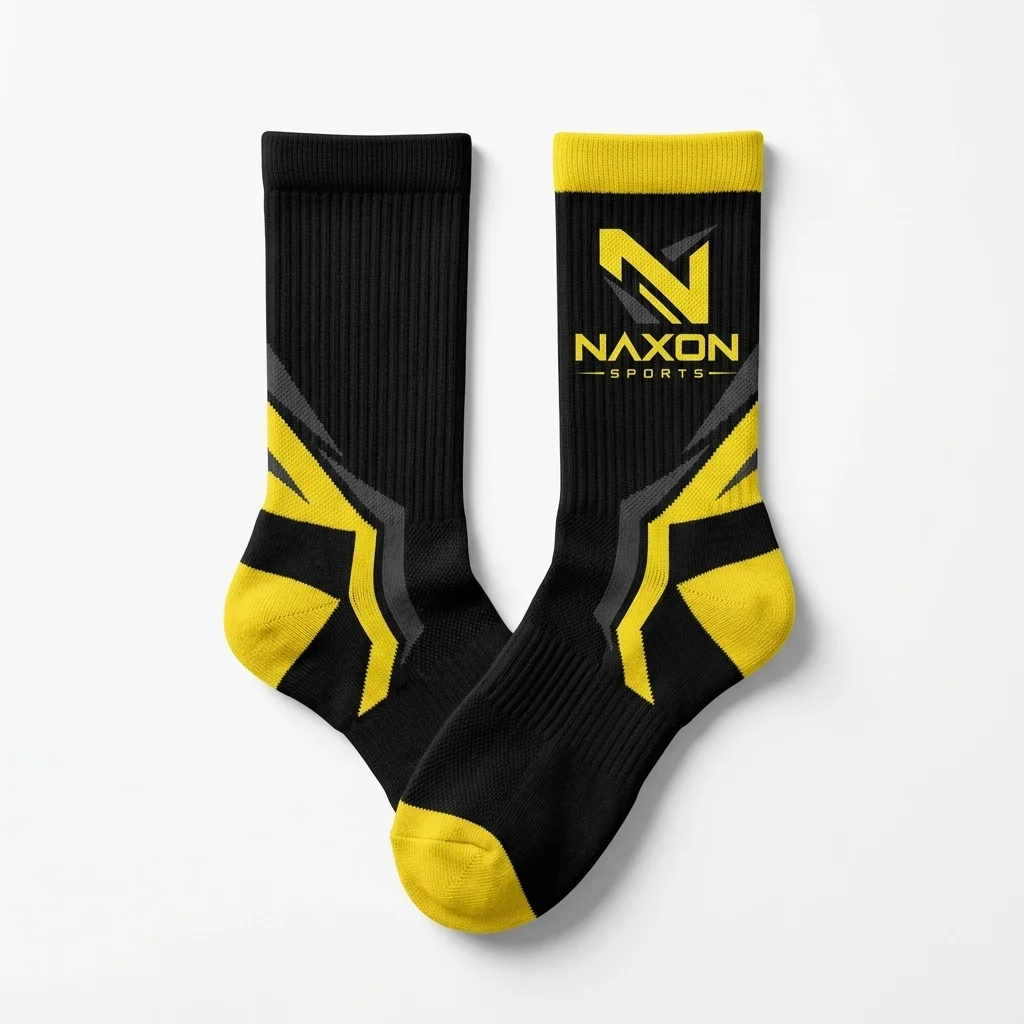 Custom crew socks by Naxon Sports