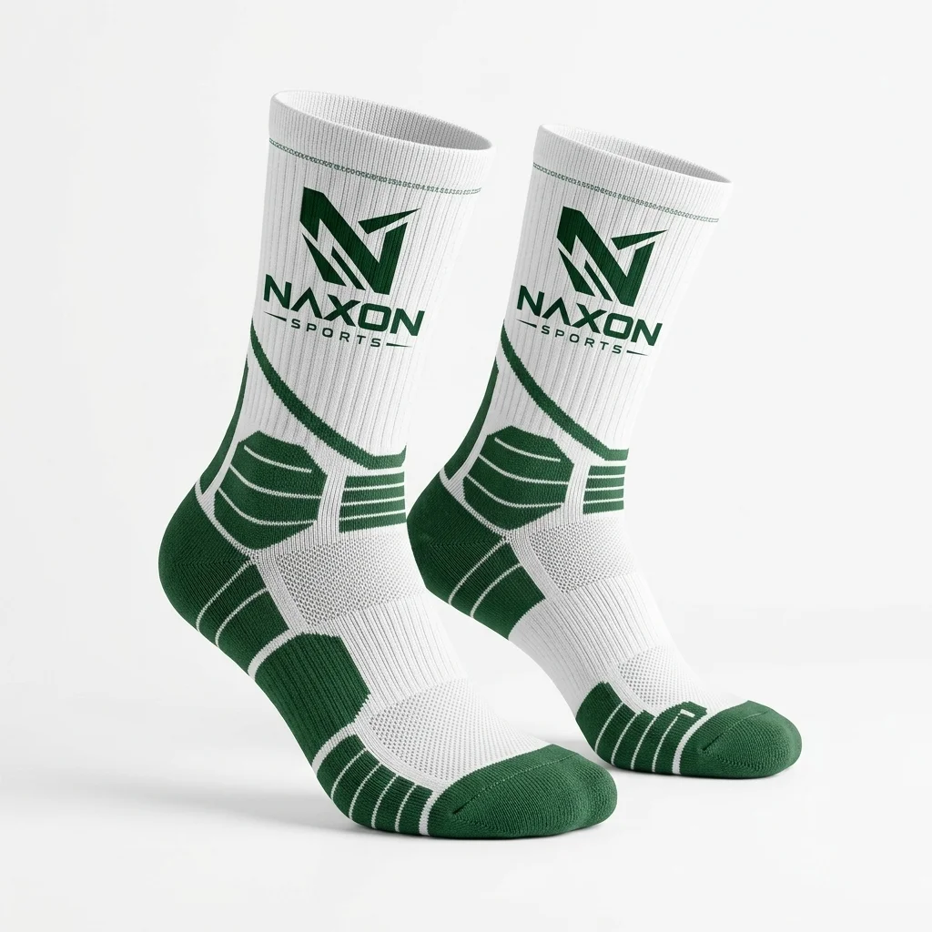 Custom crew socks by Naxon Sports