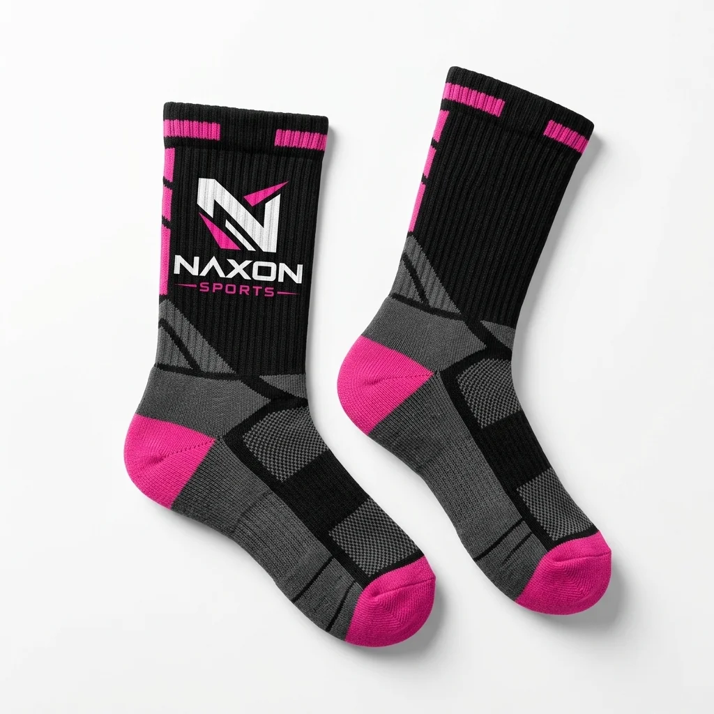Custom crew socks by Naxon Sports