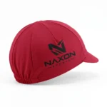 Crimson cycling cap – Custom Cycling Accessories Set – Club Series by Naxon Sports, Sialkot