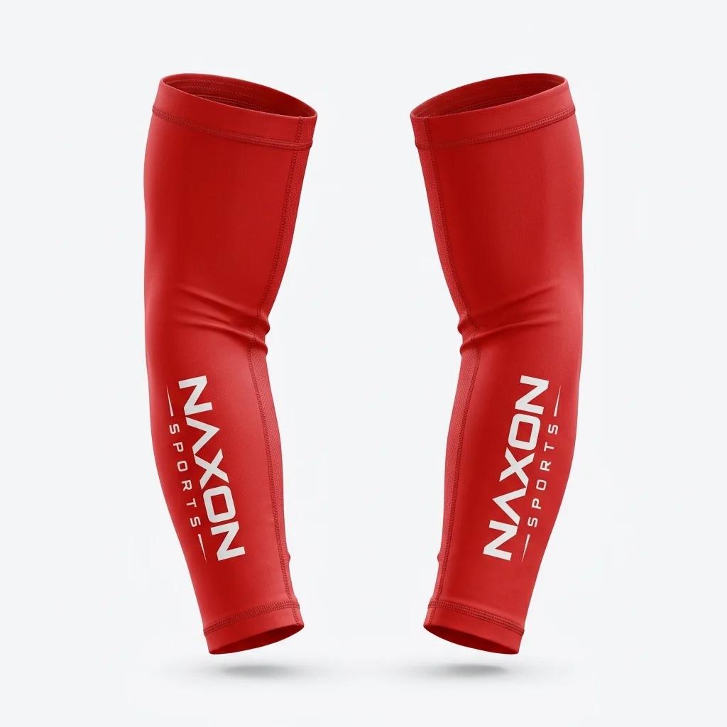 Custom cycling arm sleeves by Naxon Sports