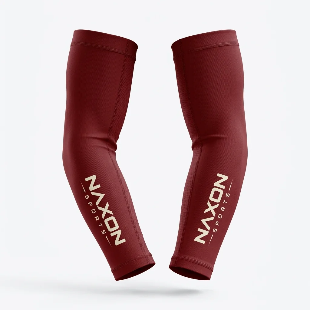 Custom cycling arm sleeves by Naxon Sports