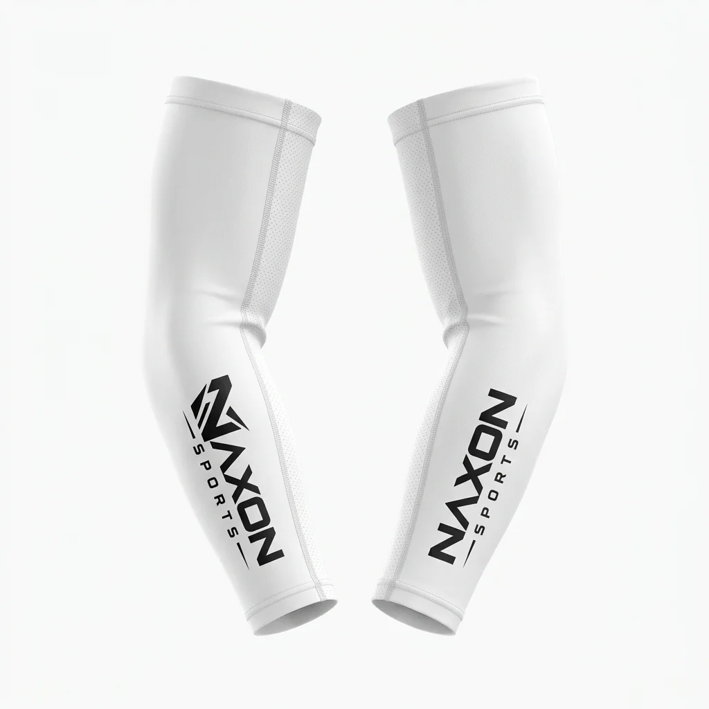 Custom cycling arm sleeves by Naxon Sports