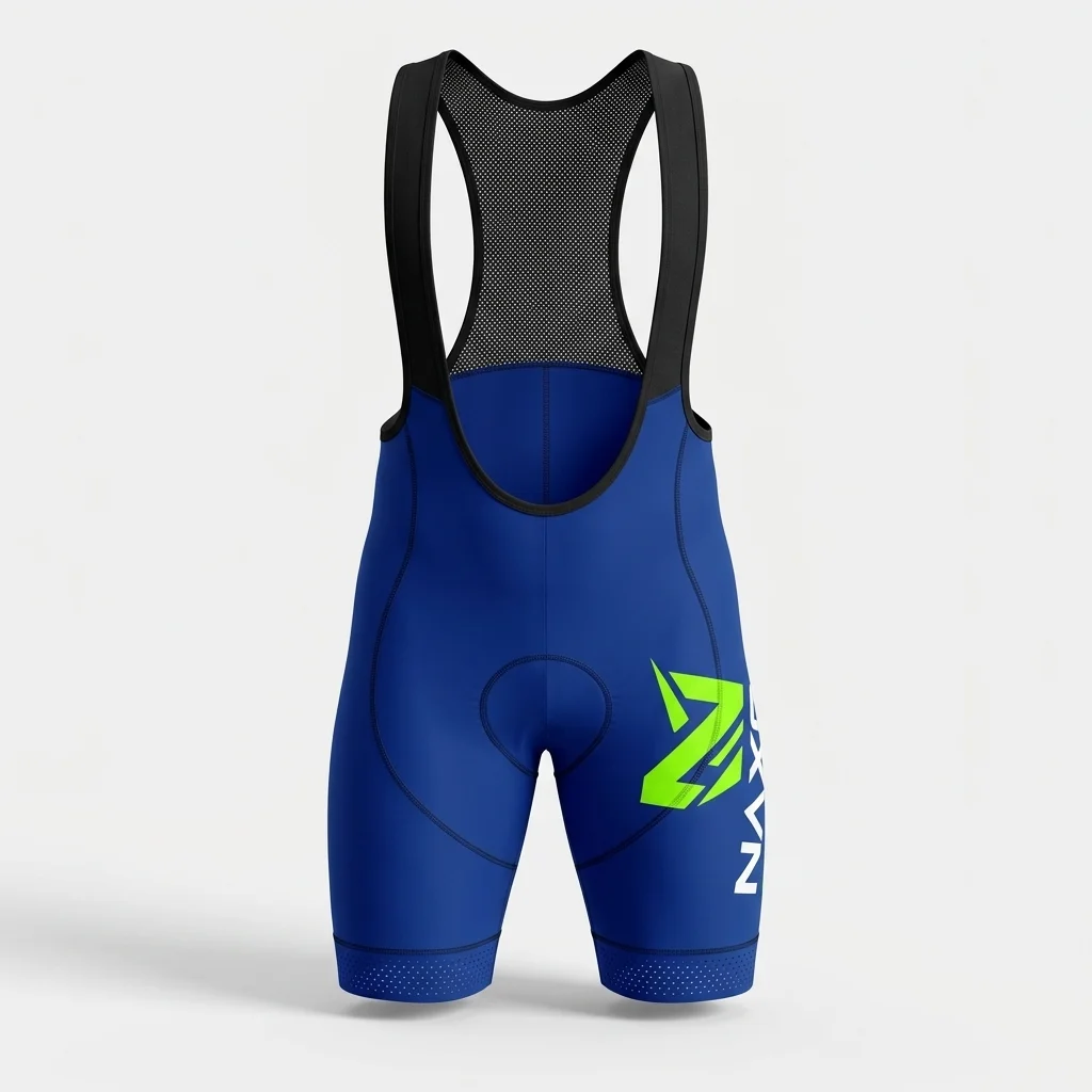 Custom cycling bib shorts by Naxon Sports