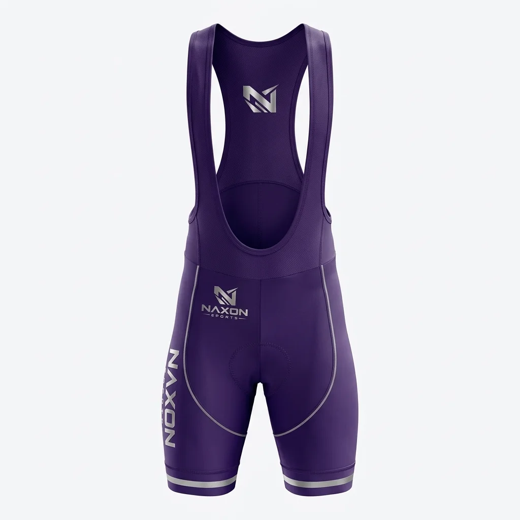 Custom cycling bib shorts by Naxon Sports