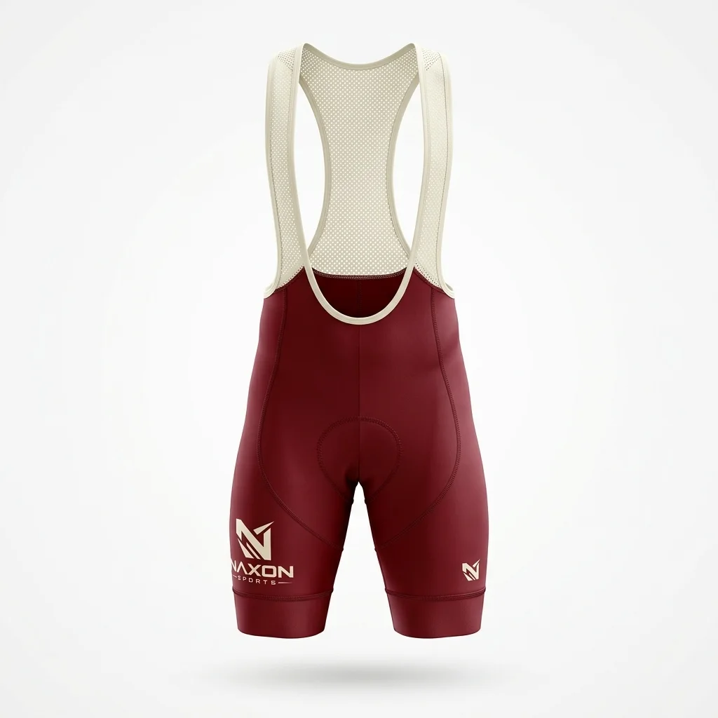 Custom cycling bib shorts by Naxon Sports
