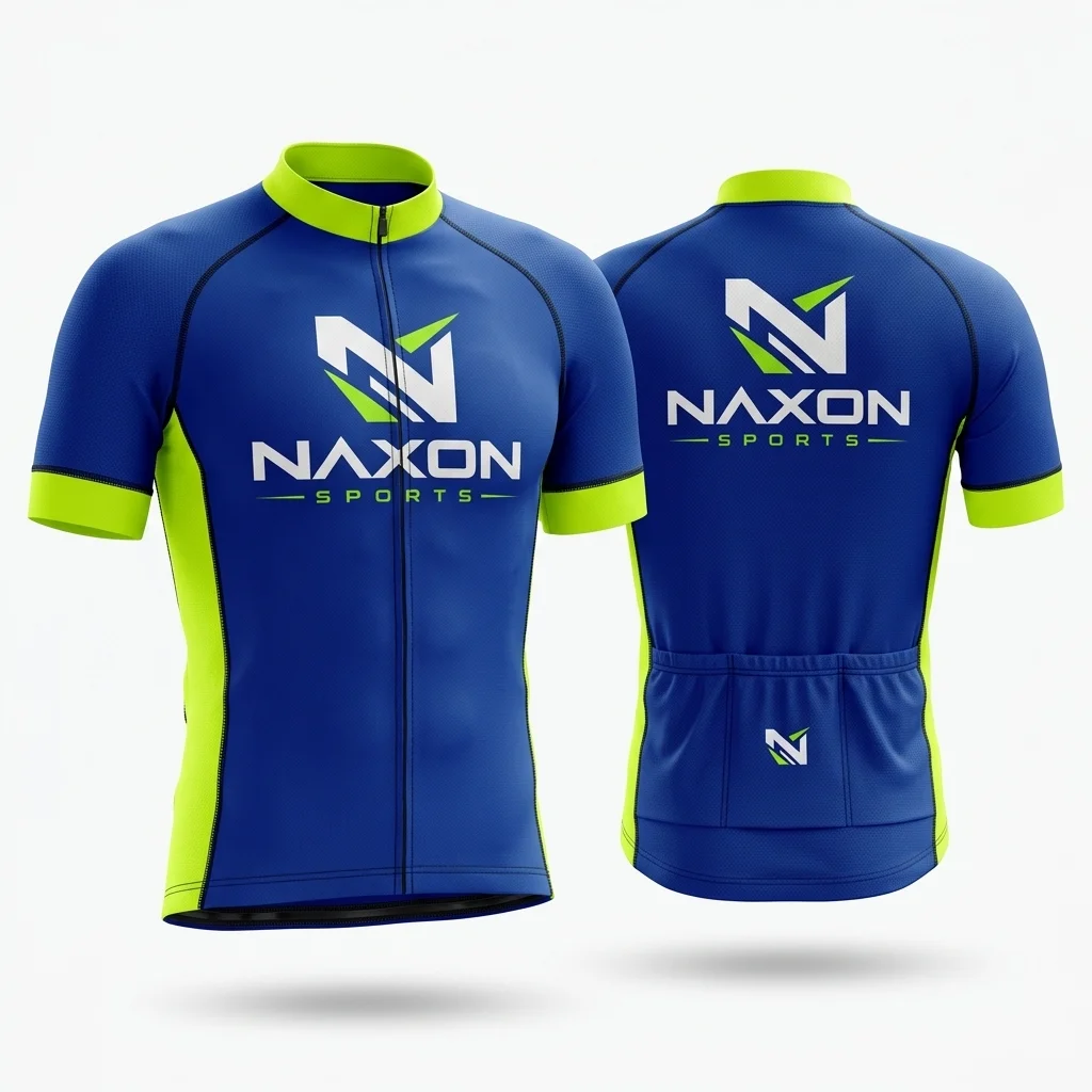 Custom cycling jersey by Naxon Sports