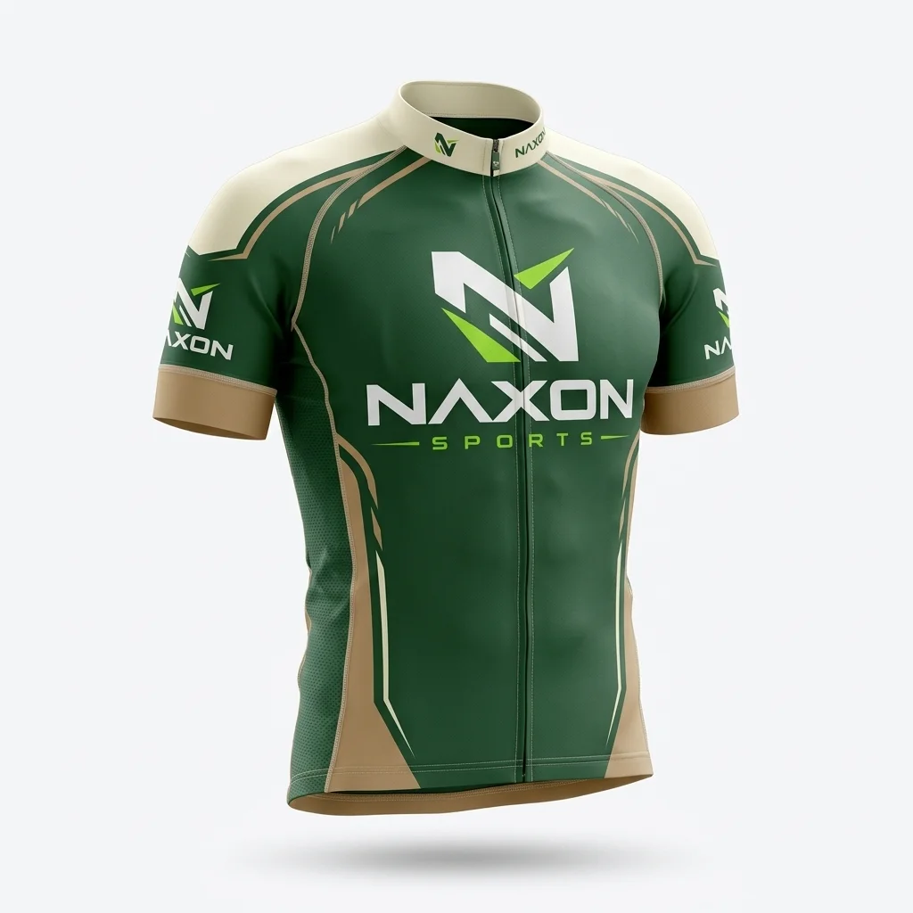 Custom cycling jersey by Naxon Sports