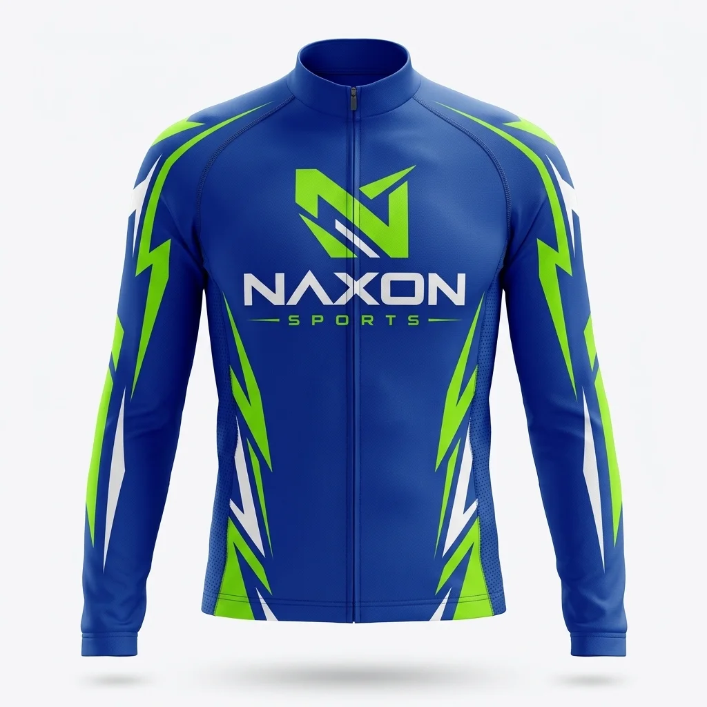 Custom cycling jersey by Naxon Sports