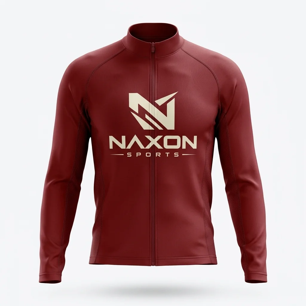 Custom cycling jersey front by Naxon Sports