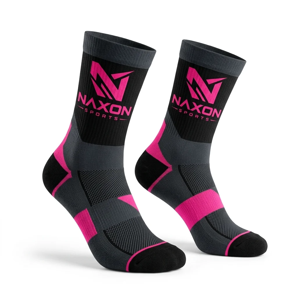 Custom cycling socks by Naxon Sports