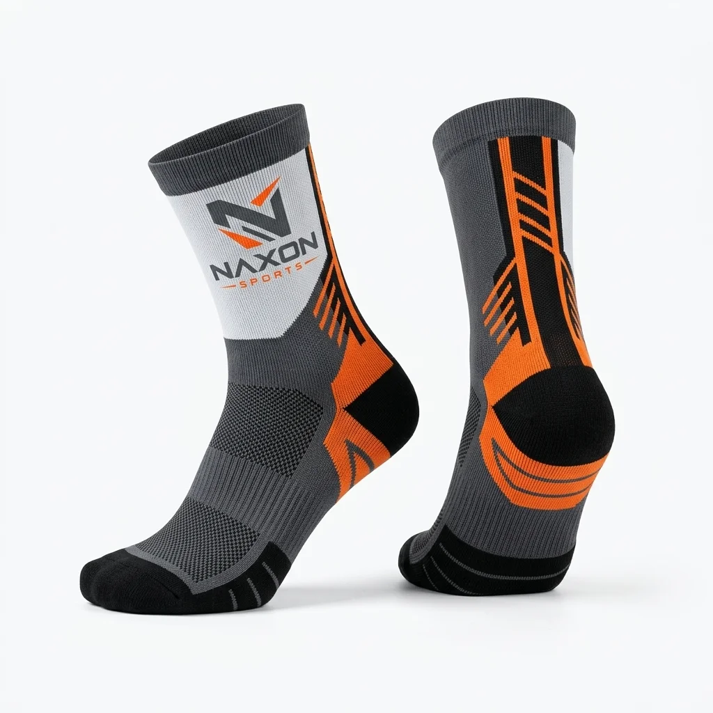 Custom cycling socks by Naxon Sports