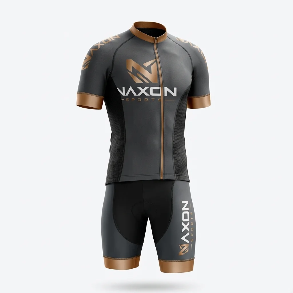 Custom Cycling Team Kit Design 6 – cycling team kit mock-up made by Naxon Sports, Sialkot