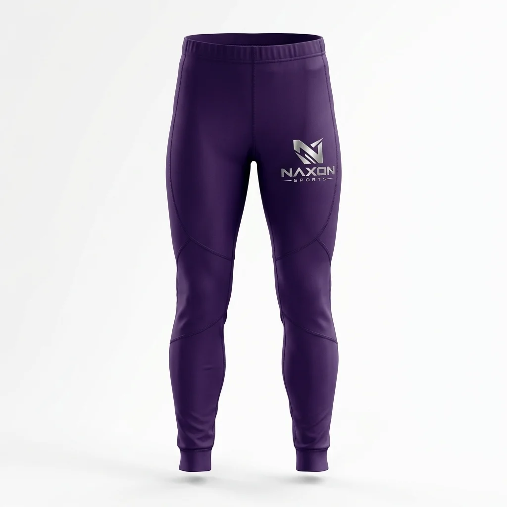 Custom Cycling Thermal Pants Design 3 – cycling thermal pants mock-up made by Naxon Sports, Sialkot