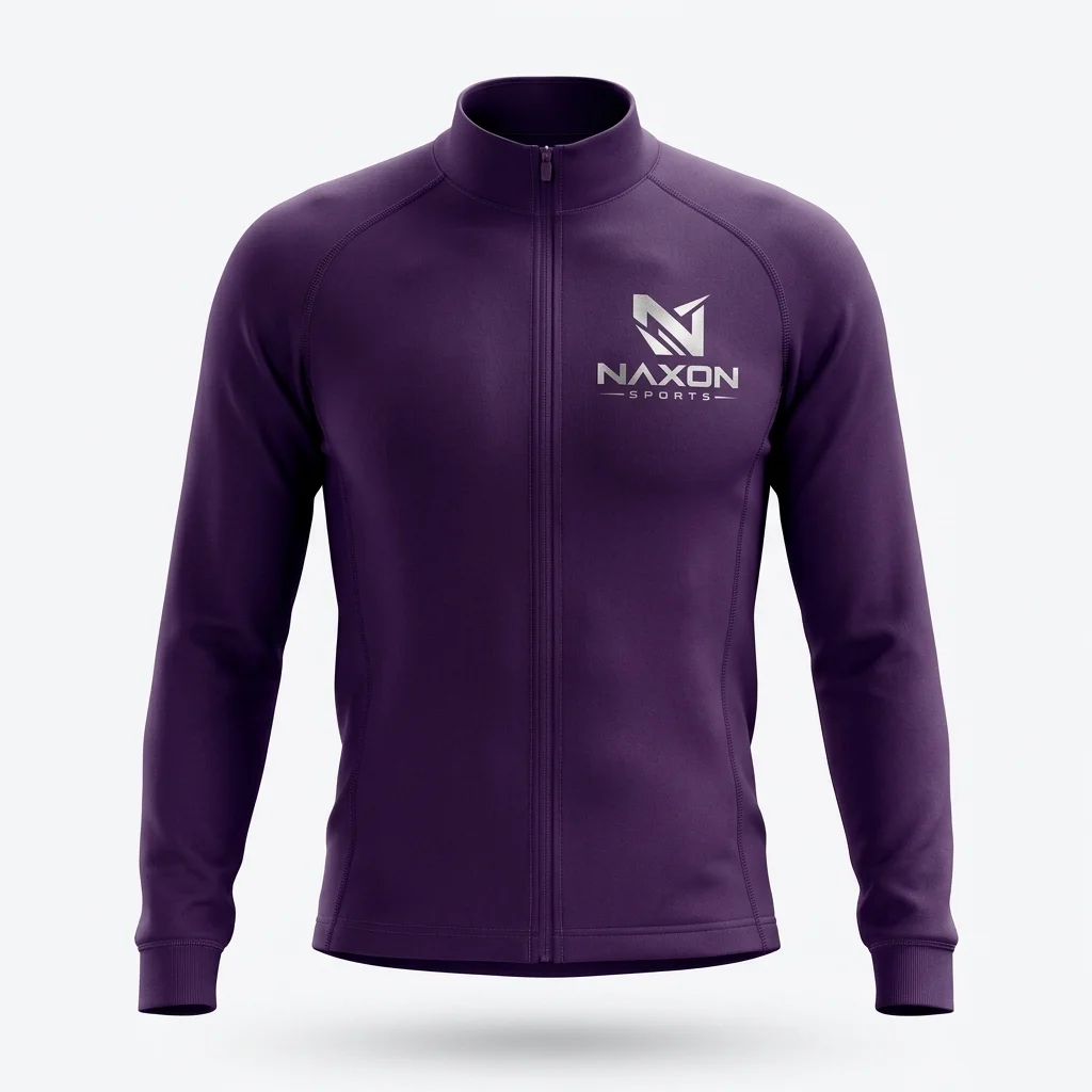 Custom Cycling Thermal Top Design 7 – cycling thermal top mock-up made by Naxon Sports, Sialkot