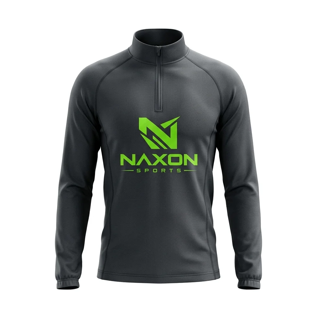 Custom Cycling Thermal Top Design 1 – cycling thermal top mock-up made by Naxon Sports, Sialkot