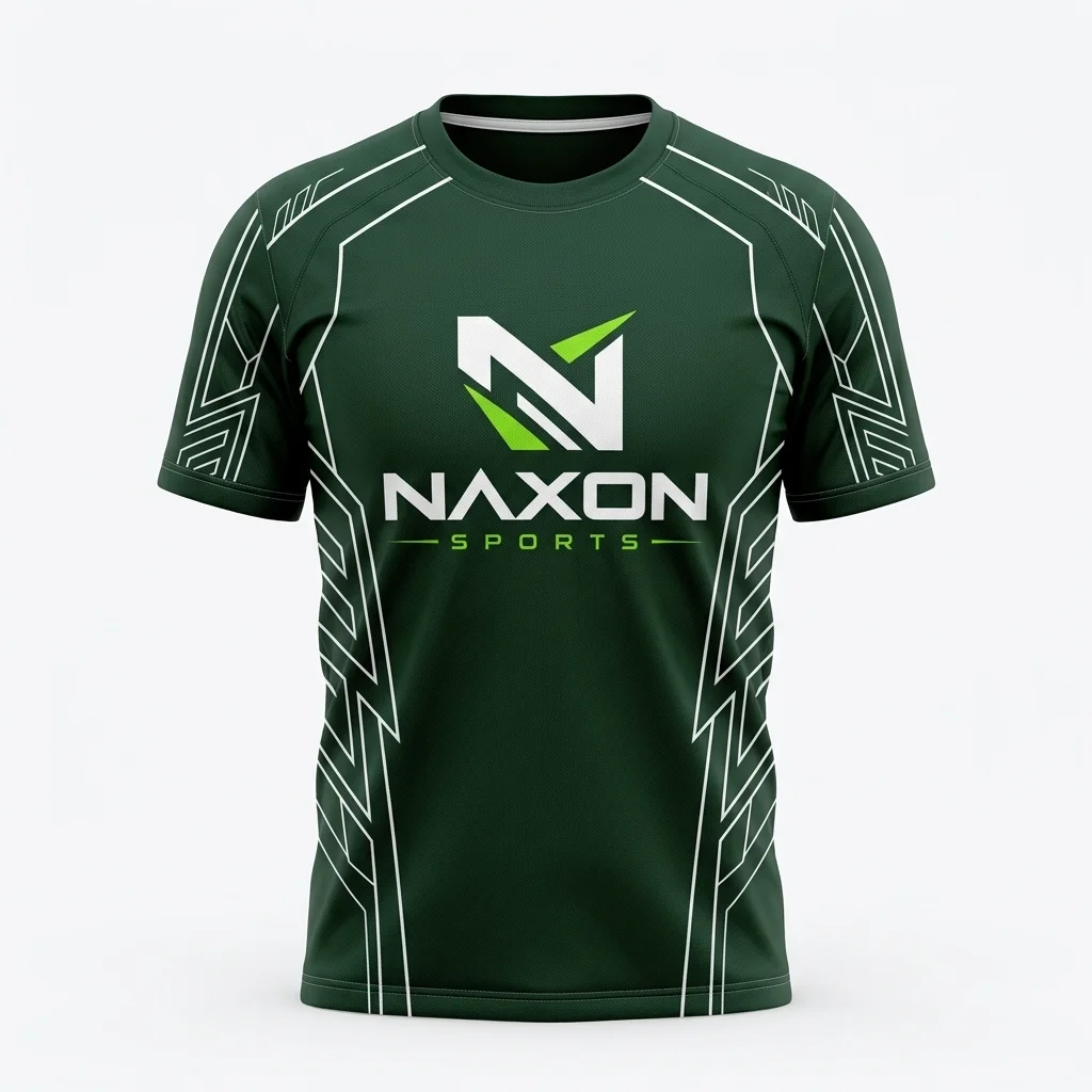Custom esports jersey design by Naxon Sports