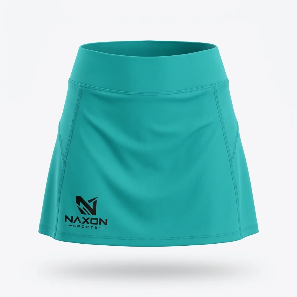 Custom Fitness Skirt Design 6 – fitness skirt mock-up made by Naxon Sports, Sialkot