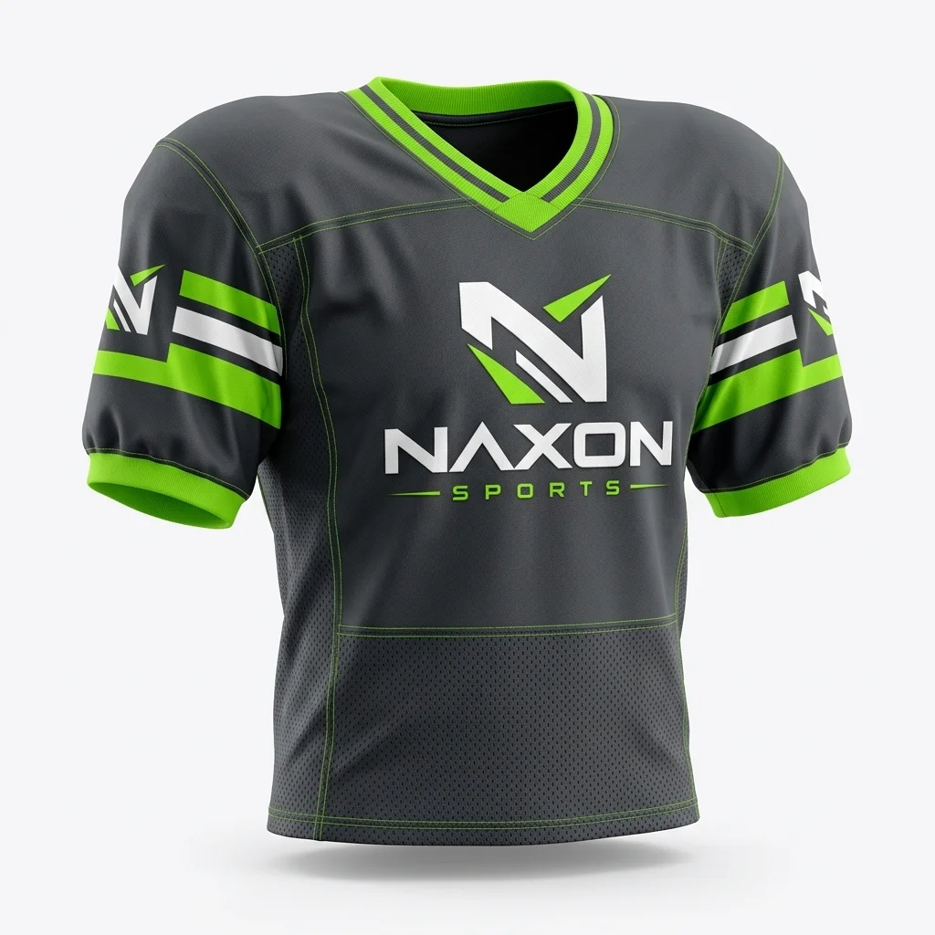 Custom football jersey by Naxon Sports