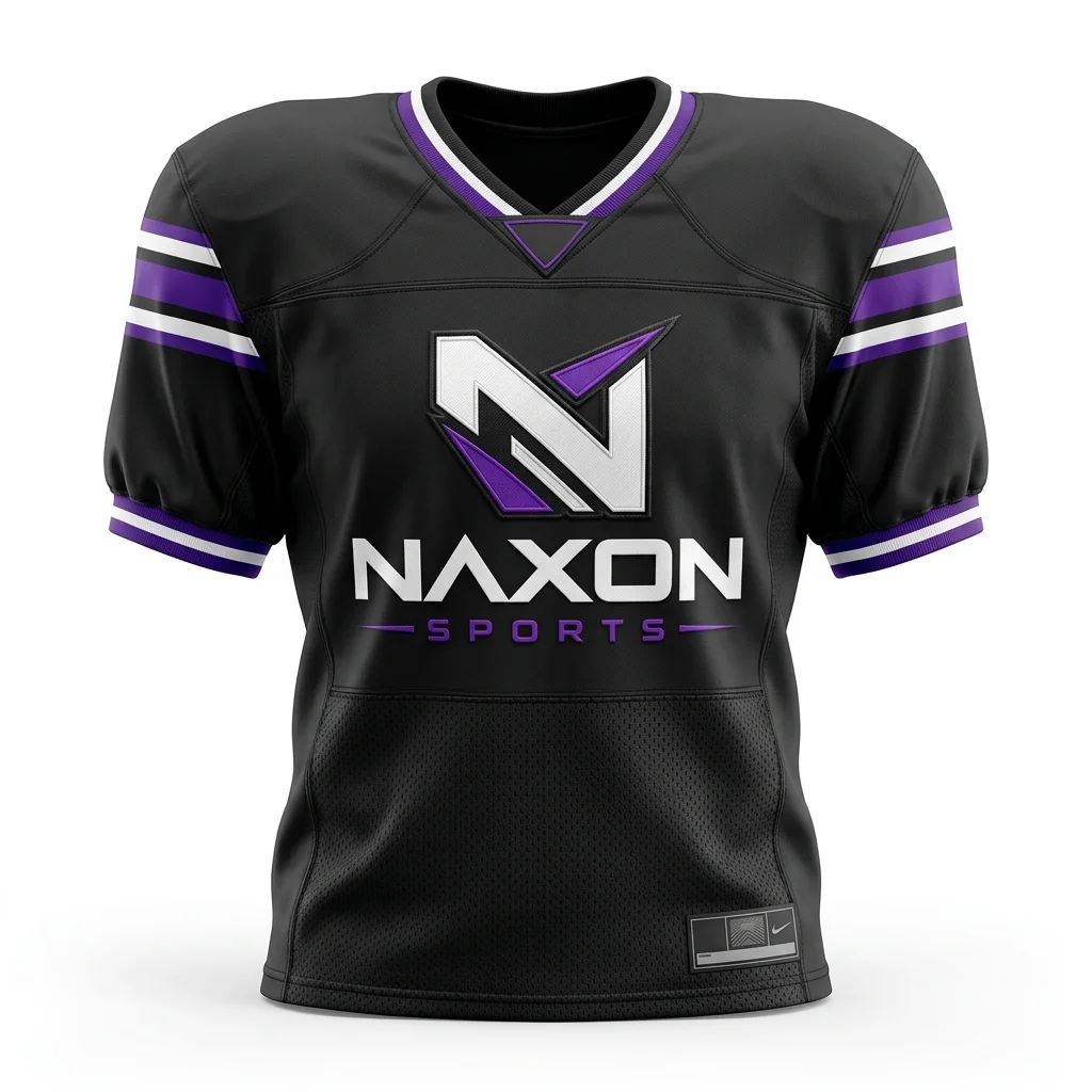 Custom football jersey by Naxon Sports