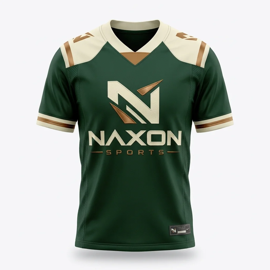 Custom football jersey by Naxon Sports