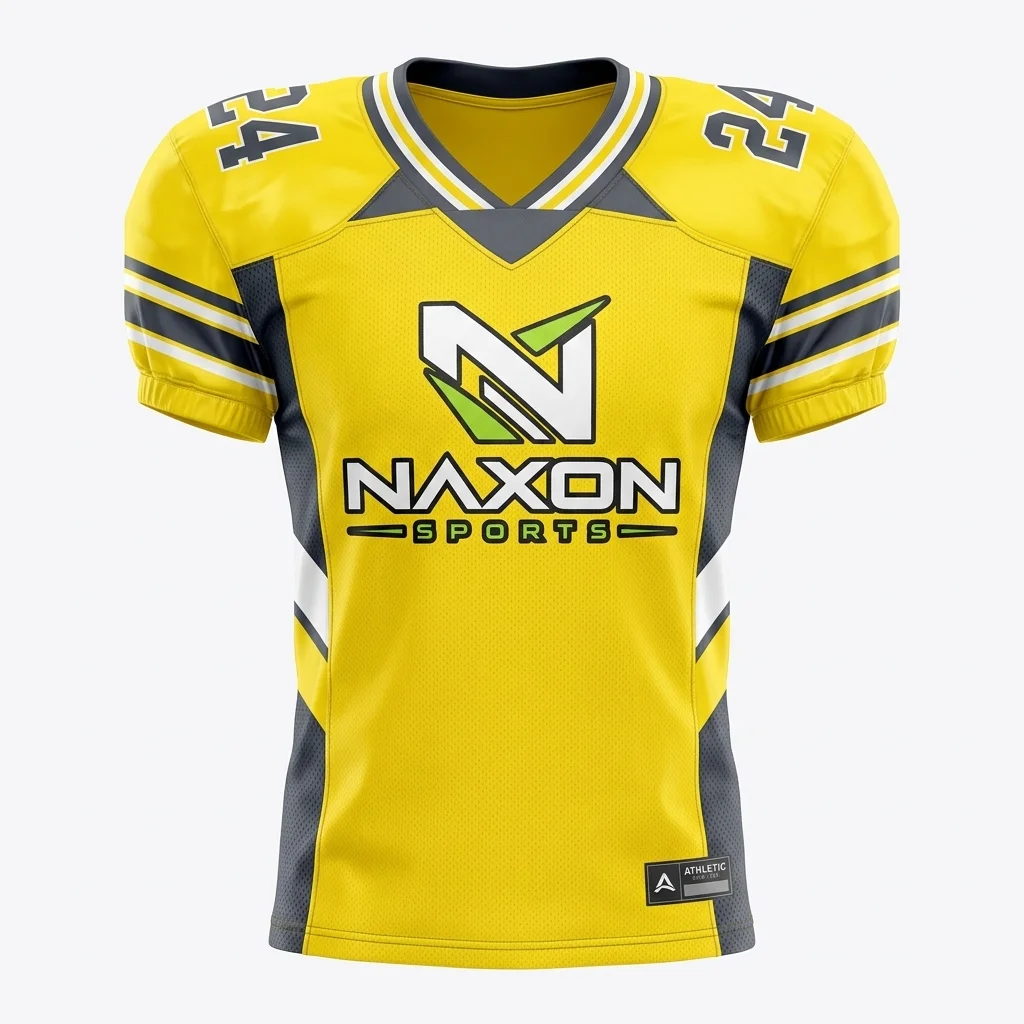 Custom football jersey by Naxon Sports