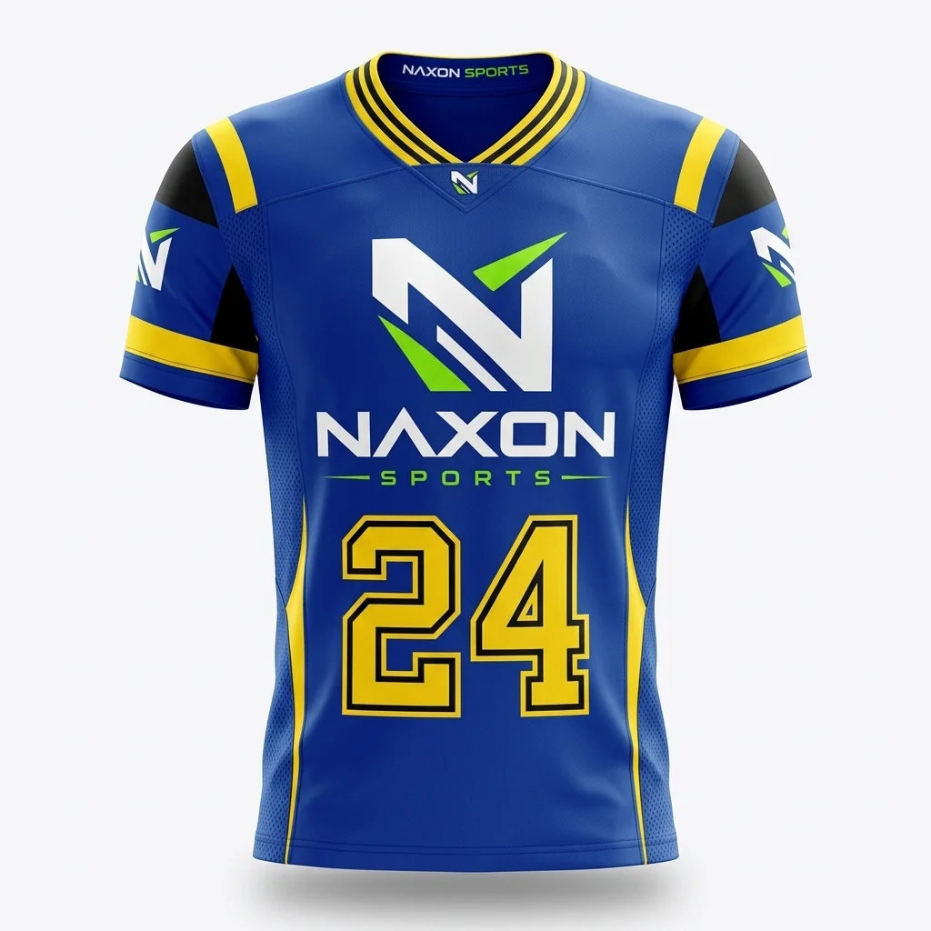 Custom football jersey by Naxon Sports