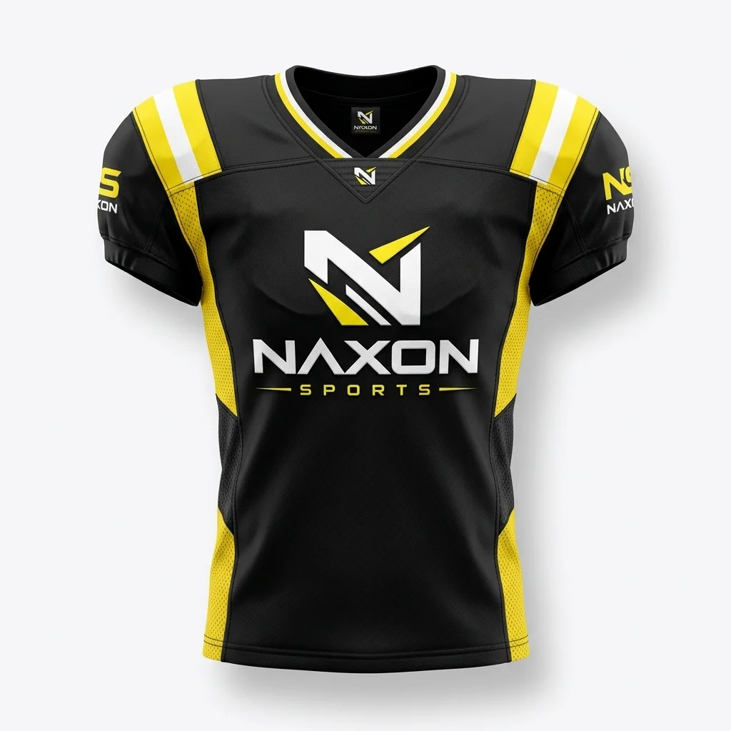 Custom football jersey by Naxon Sports