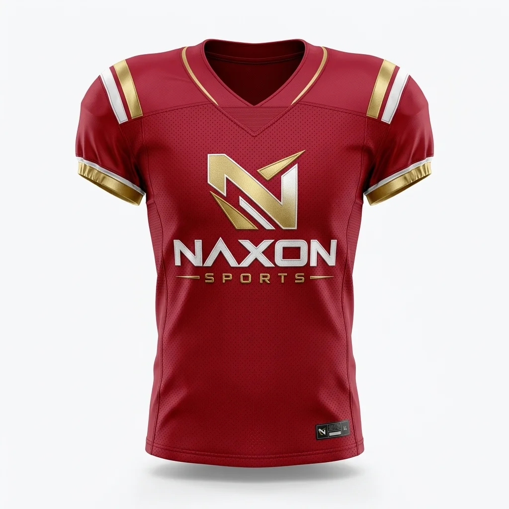 Custom football jersey by Naxon Sports