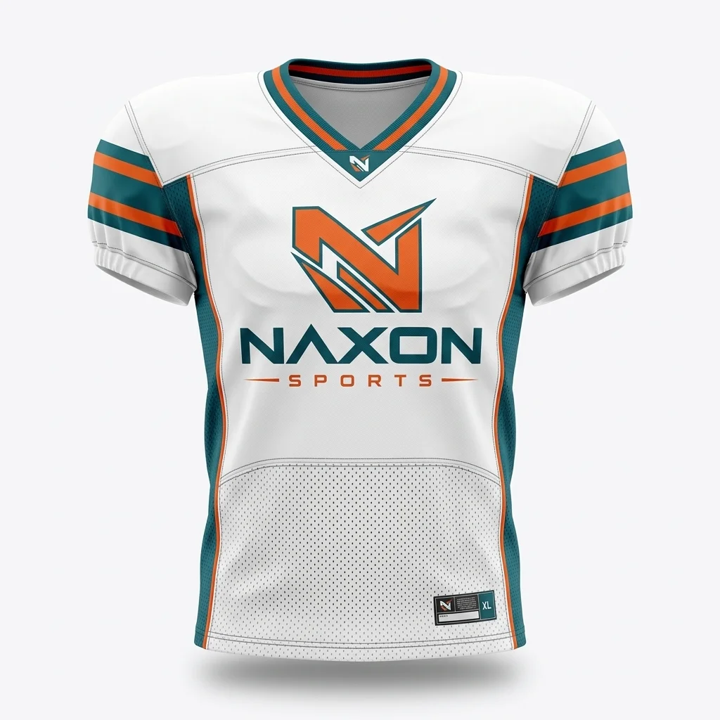 Custom football jersey by Naxon Sports