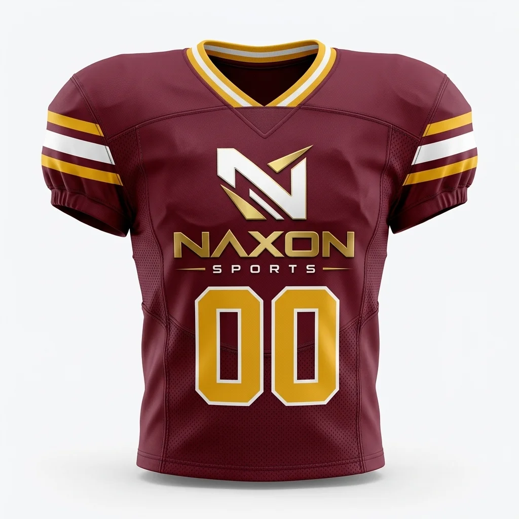 Custom football jersey by Naxon Sports