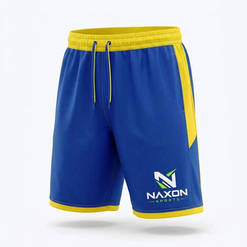 Custom football shorts by Naxon Sports