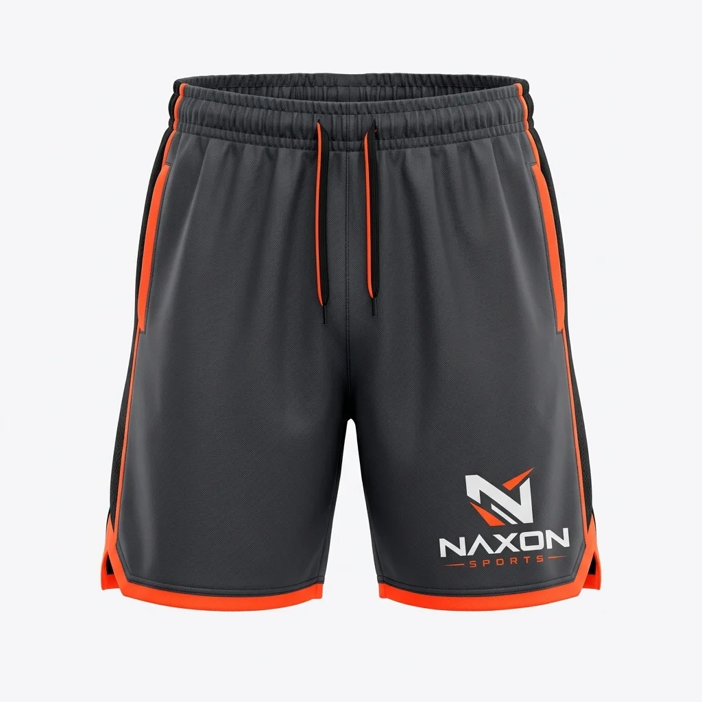 Custom football shorts by Naxon Sports