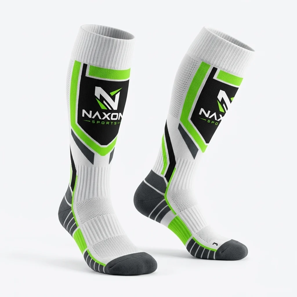 Custom football socks by Naxon Sports