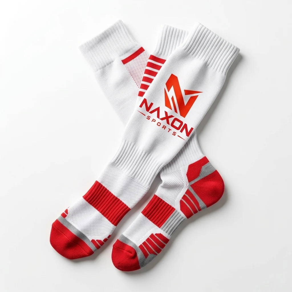 Custom football socks by Naxon Sports