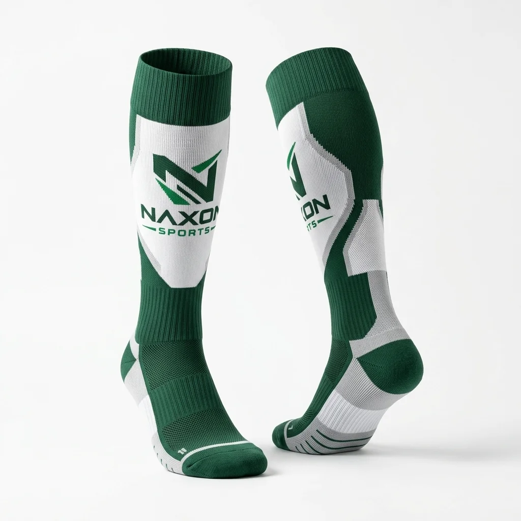 Custom football socks by Naxon Sports